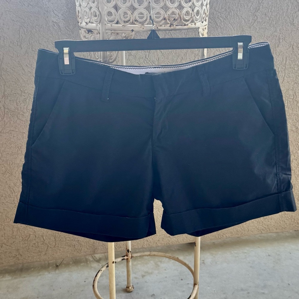 Dear John Preppy Cuffed Hampton Black Shorts Women’s Size 30